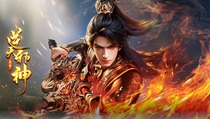 Against The gods anime background cover poster of Yun Che